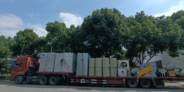 秋高氣爽，耀先環境沸石轉輪+rto設備發貨嘍